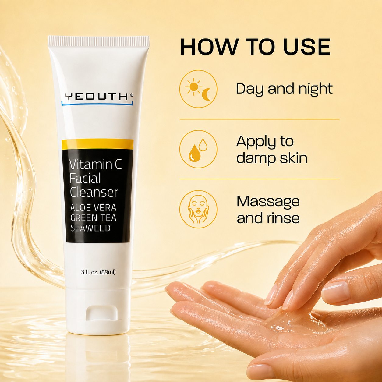 Vitamin C Facial Cleanser 3 oz