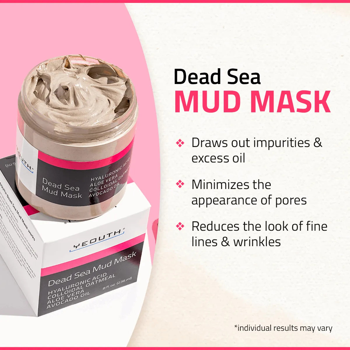 Regenotin 60 ct & Dead Sea Mud Mask 8 oz Regenotin 60 ct & Dead Sea Mud Mask 8 oz Regenotin 60 ct & Dead Sea Mud Mask 8 oz