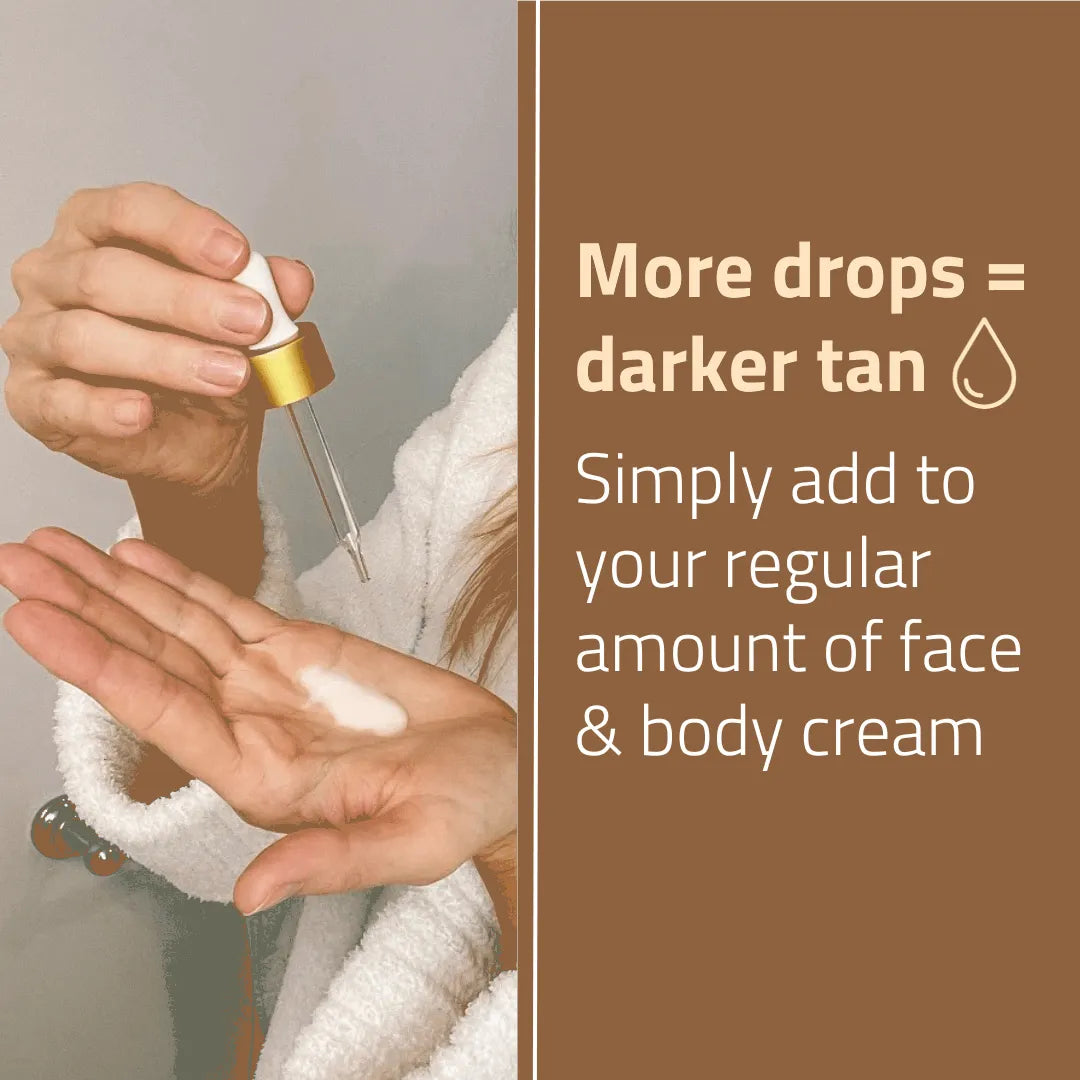Hydrating Self Tanning Drops for Face & Body 1 oz Hydrating Self Tanning Drops for Face & Body 1 oz Hydrating Self Tanning Drops for Face & Body 1 oz