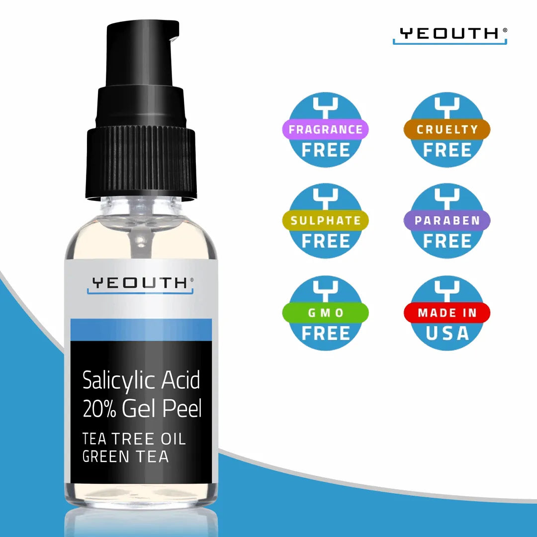 Salicylic Acid Gel Peel 1 oz Salicylic Acid Gel Peel 1 oz Salicylic Acid Gel Peel 1 oz