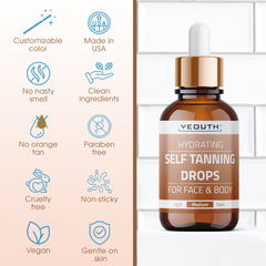 Hydrating Self-Tanning Drops for Face and Body