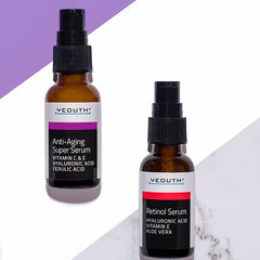 AM / PM Serum Bundle: Anti-Aging Super Serum 1 oz & Retinol Serum 1 oz AM / PM Serum Bundle: Anti-Aging Super Serum 1 oz & Retinol Serum 1 oz AM / PM Serum Bundle: Anti-Aging Super Serum 1 oz & Retinol Serum 1 oz