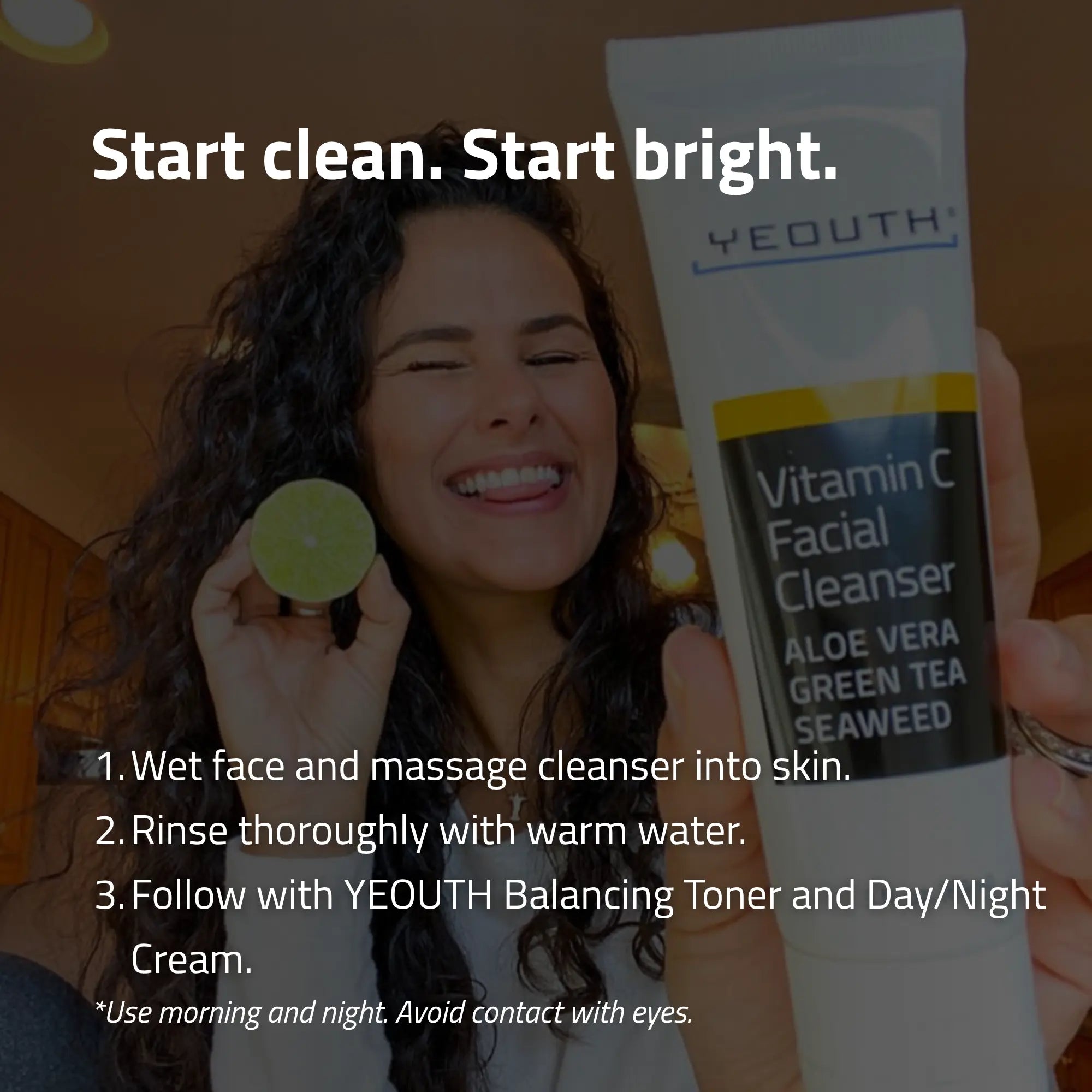 Vitamin C Facial Cleanser 3 oz