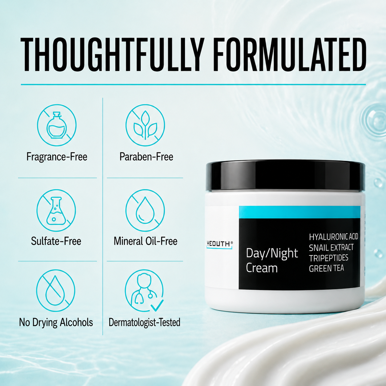 Day Night Cream with Snail Extract