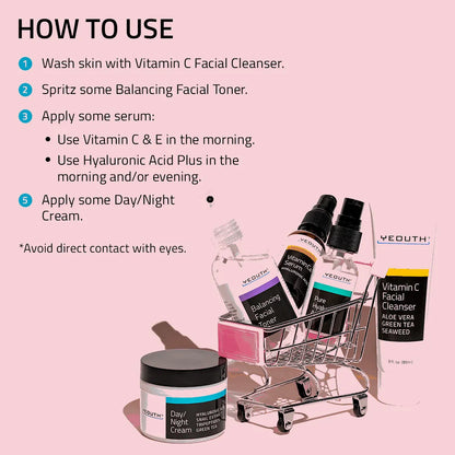 Basic Skincare Essentials Set (5 Pack) Basic Skincare Essentials Set (5 Pack) Basic Skincare Essentials Set (5 Pack)