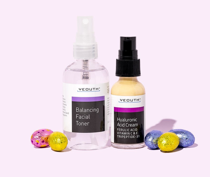 Hydration Duo: Balancing Facial Toner 3.4 oz & Hyaluronic Acid Cream 1 oz Hydration Duo: Balancing Facial Toner 3.4 oz & Hyaluronic Acid Cream 1 oz