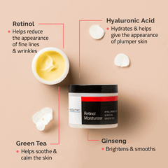 Nighttime Essentials: Anti-Aging Super Serum 1 oz & Hyaluronic Acid Plus 1 oz & Retinol Moisturizer 4 oz Nighttime Essentials: Anti-Aging Super Serum 1 oz & Hyaluronic Acid Plus 1 oz & Retinol Moisturizer 4 oz