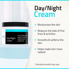 Day and Night Essentials: Vitamin C Facial Cleanser 3 oz & Balancing Facial Toner 3.4 oz & Day/Night Cream 4 oz