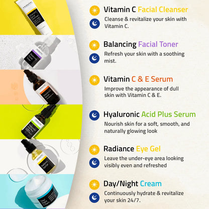 Advanced Skincare Essentials Set (6 Pack) Advanced Skincare Essentials Set (6 Pack) Advanced Skincare Essentials Set (6 Pack)