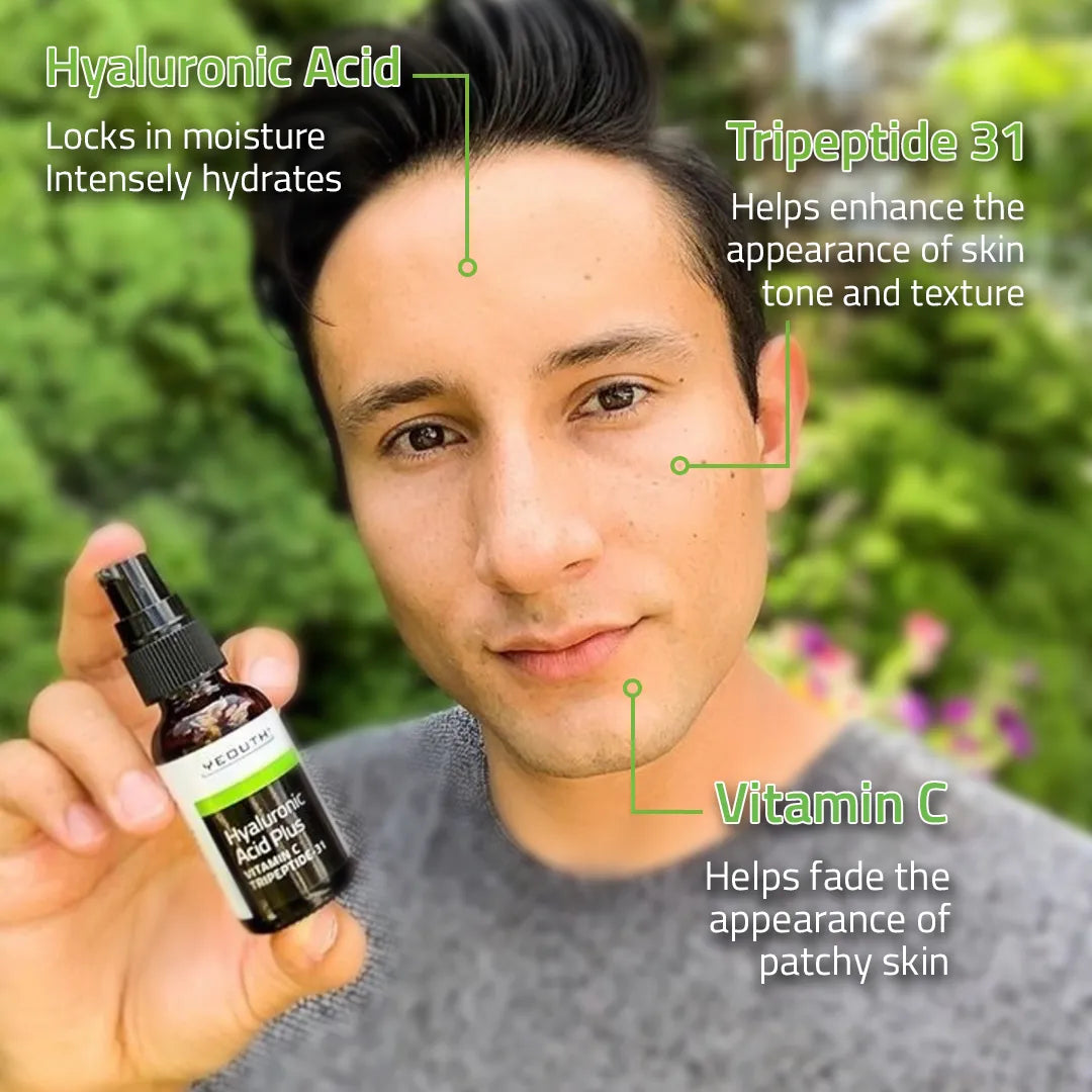 Vitamin C&E Serum 1 oz & Hyaluronic Acid Plus 1 oz 