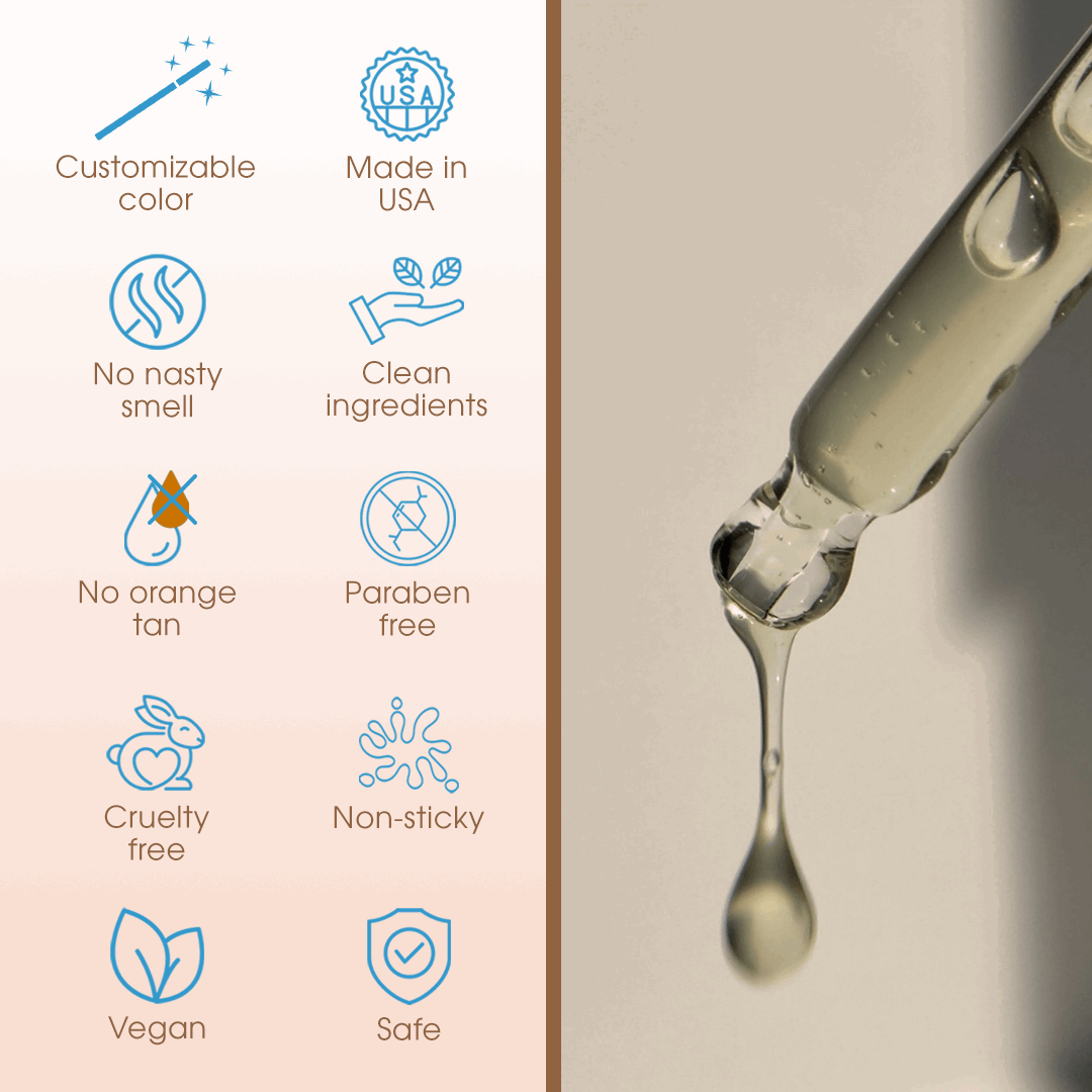 Hydrating Self Tanning Drops for Face & Body 1 oz Hydrating Self Tanning Drops for Face & Body 1 oz