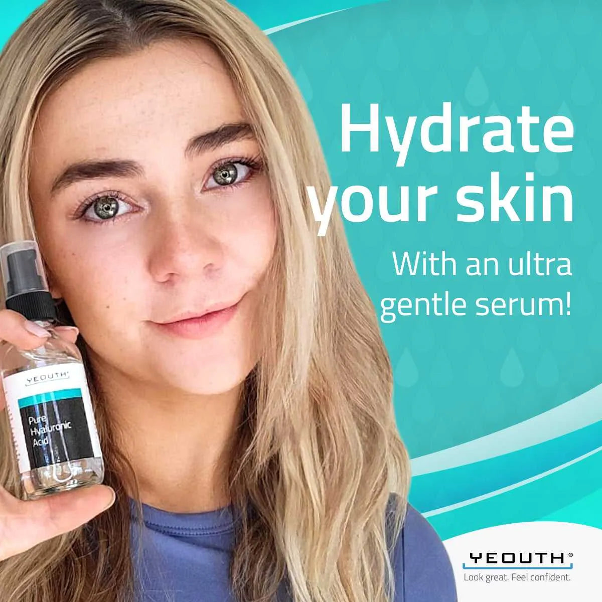 Hydrate and Boost: Vitamin C&amp;E Serum 1oz  &amp; Pure Hyaluronic Acid 1 oz Hydrate and Boost: Vitamin C&amp;E Serum 1oz  &amp; Pure Hyaluronic Acid 1 oz Hydrate and Boost: Vitamin C&amp;E Serum 1oz  &amp; Pure Hyaluronic Acid 1 oz