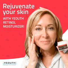 Night Rejuvenation: Anti-Aging Super Serum 1 oz & Hyaluronic Acid Plus 1 oz & Retinol Moisturizer 4 oz