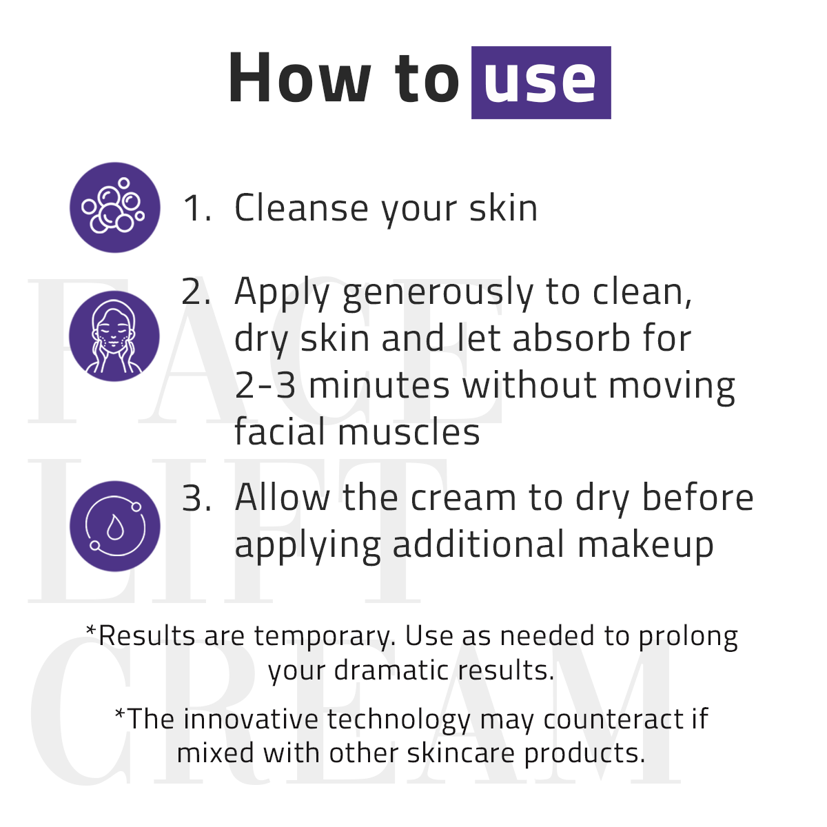 Instant Face Lift Cream 15ml