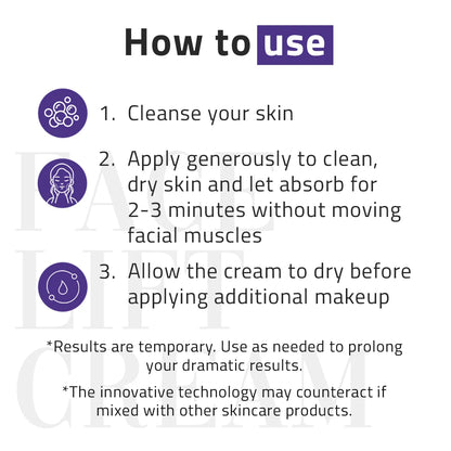 Instant Face Lift Cream 15ml Instant Face Lift Cream 15ml Instant Face Lift Cream 15ml