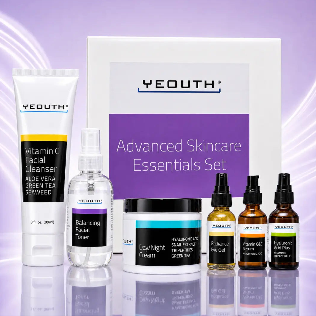 Advanced Skincare Essentials Set (6 Pack)