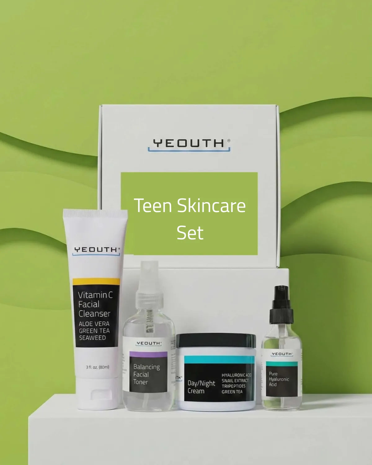 Teen Skincare Set (4 Pack) 