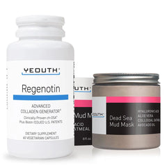 Regenotin 60 ct & Dead Sea Mud Mask 8 oz Regenotin 60 ct & Dead Sea Mud Mask 8 oz Regenotin 60 ct & Dead Sea Mud Mask 8 oz